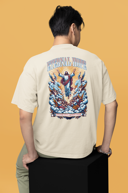 Camiseta Oversized Eternal Hope Off-White