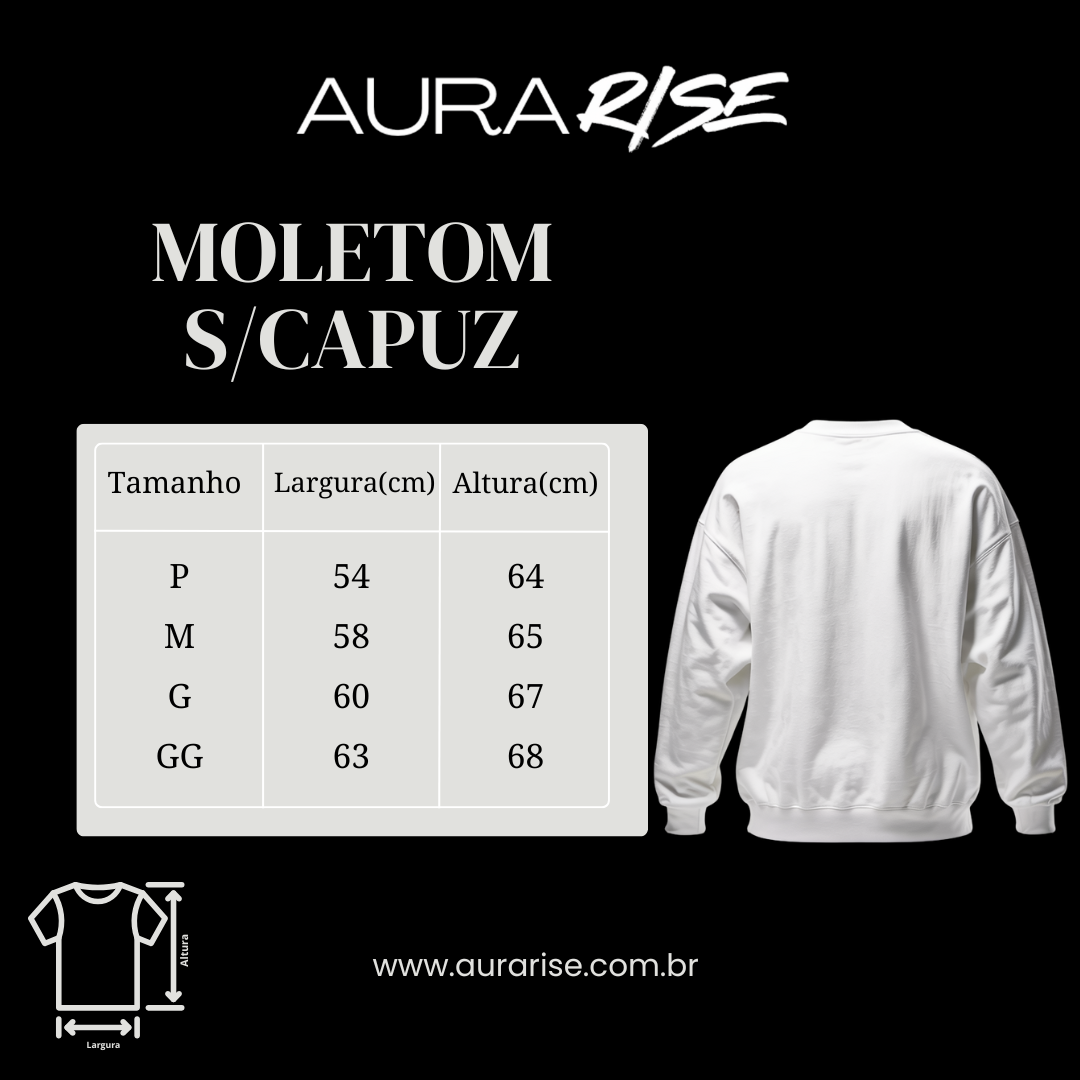 Moletom Sem Capuz Jesus Love You Marrom