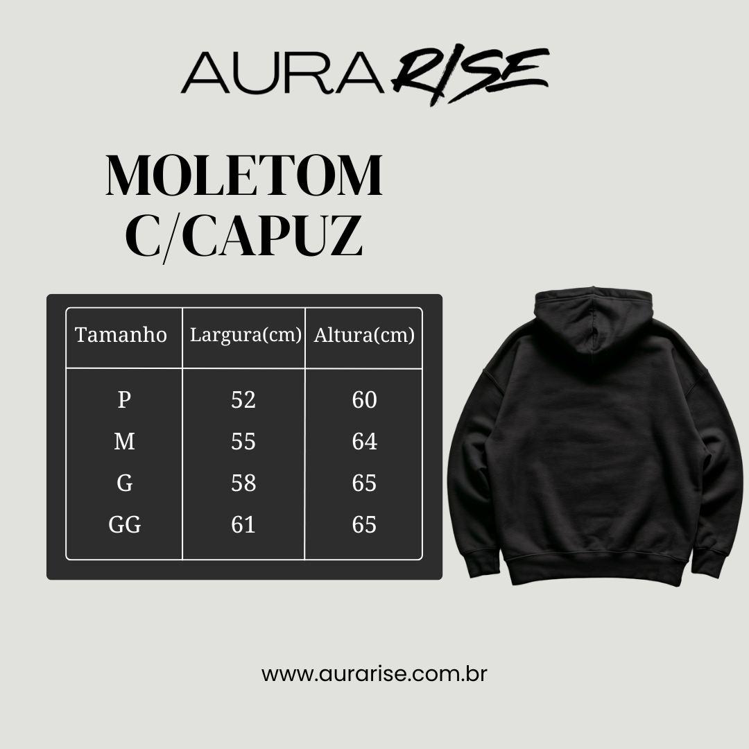 Moletom Com Capuz Faith Over Fear