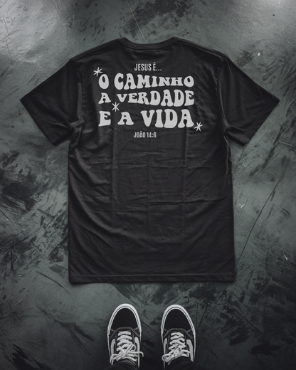 Camiseta Oversized Jesus é o caminho