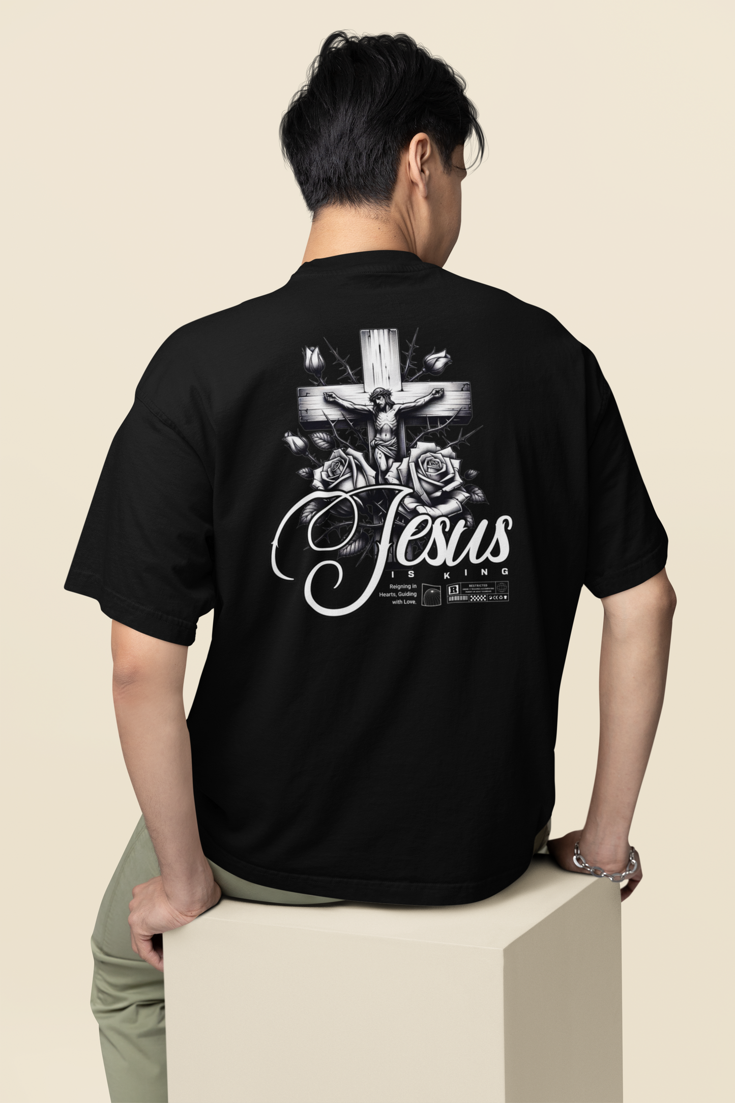Camiseta Oversized Jesus 2.0