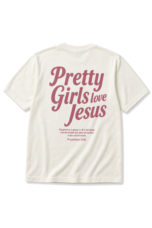 Pretty Girls Love Jesus Vermelha