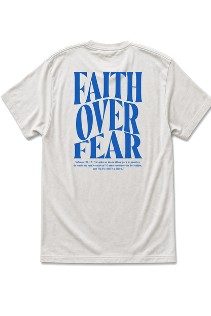 Faith Over Fear Azul