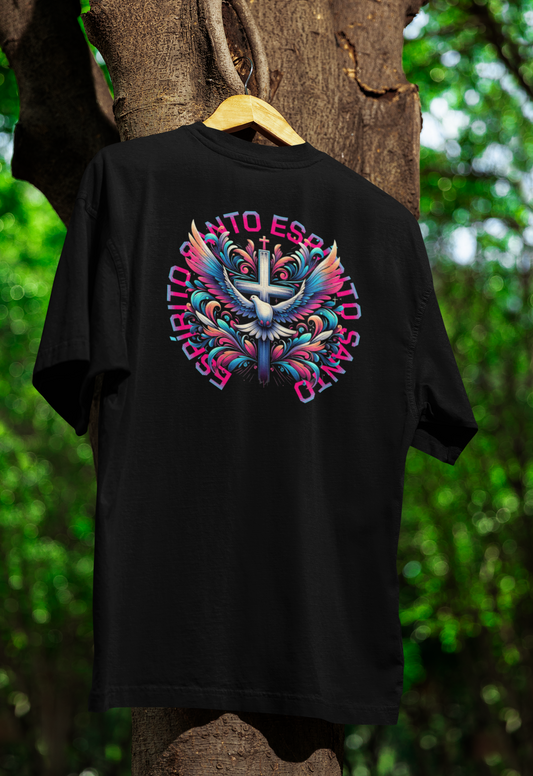 Camiseta Oversized Espírito Santo Preta