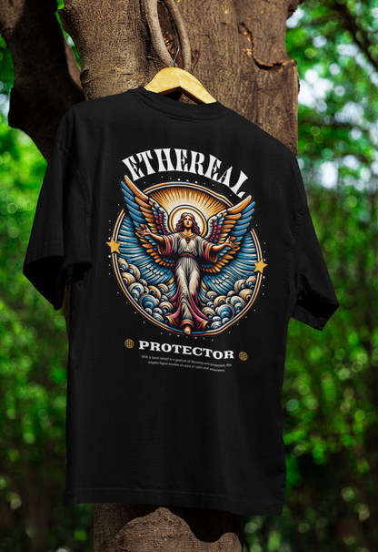 Camiseta Oversized Ethereal Preta
