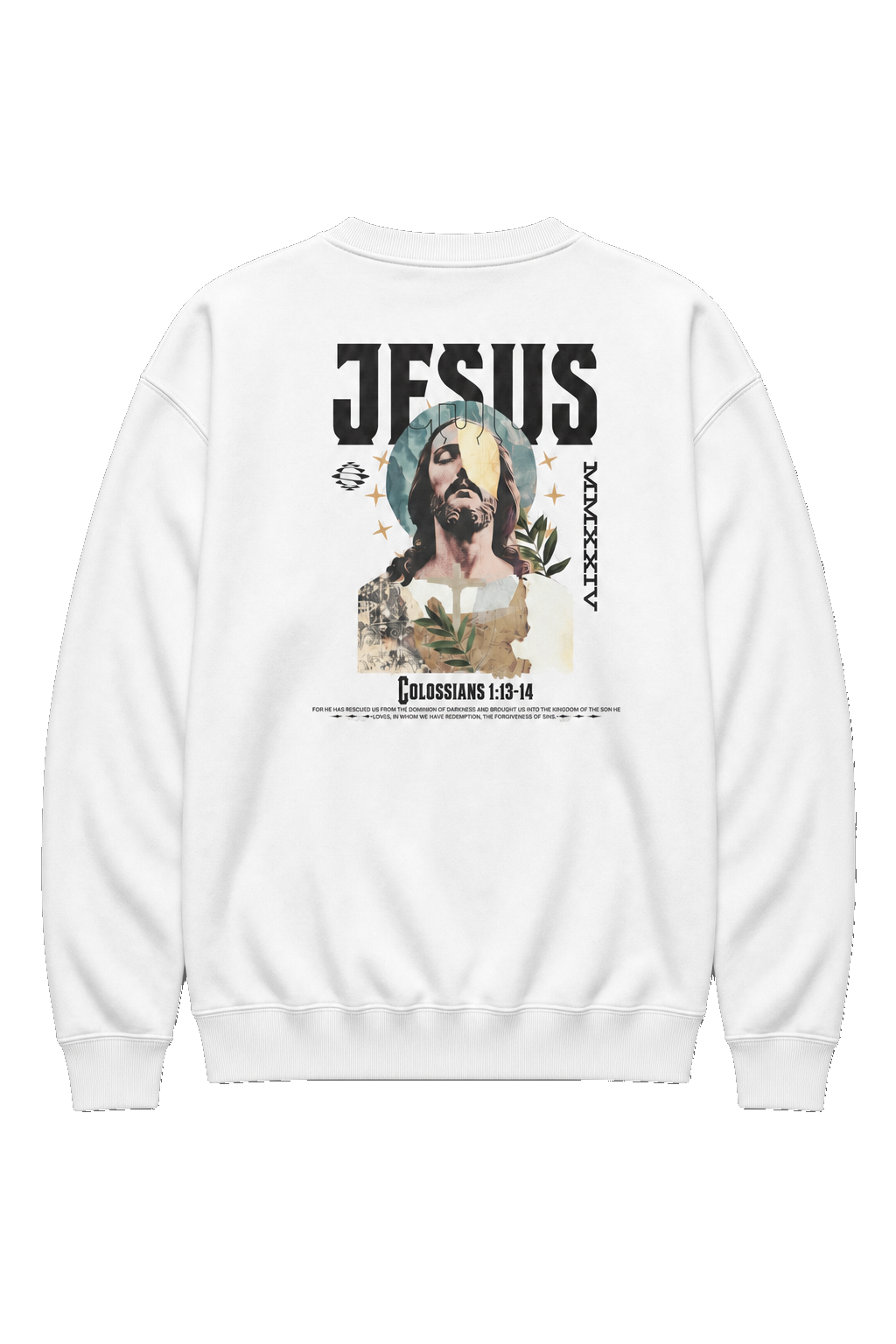 Moletom Jesus Colo - vista de costas