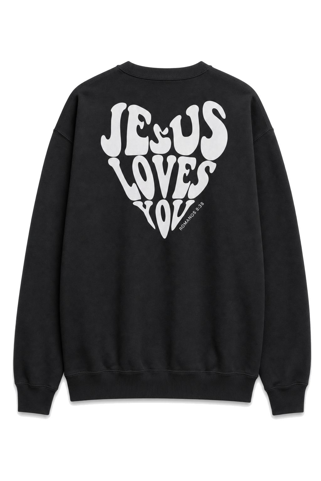 Moletom Sem Capuz Jesus Love You